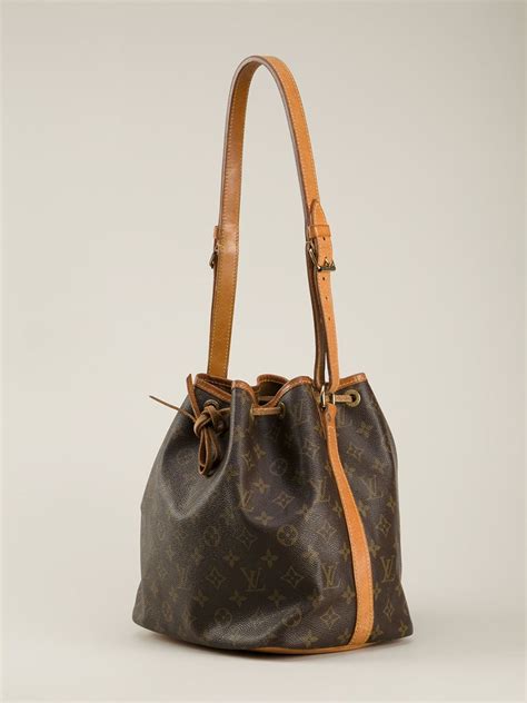 leather louis vuitton bucket bag